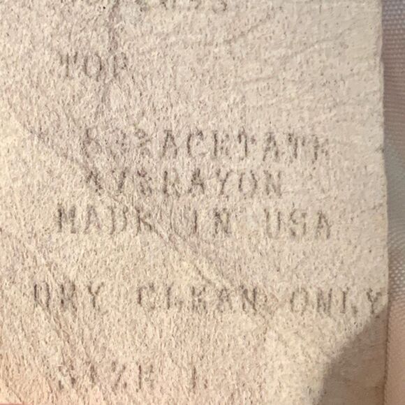 Vintage 90s Black Oversized Blazer Jacket Patchwork Polka Dot Floral Lace Collar - Picture 8 of 9